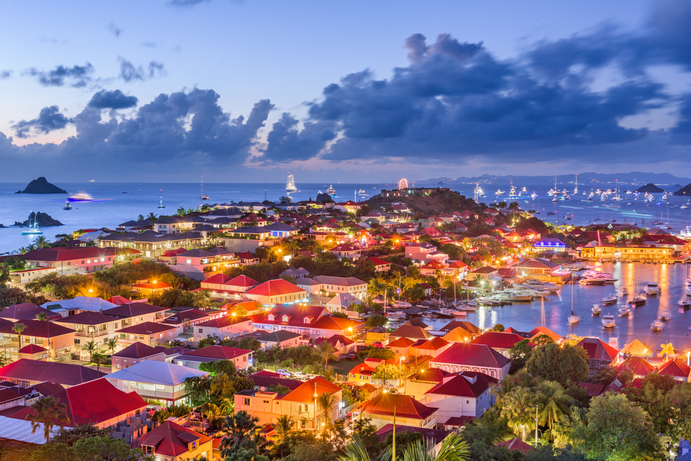 St Barts at Dusk